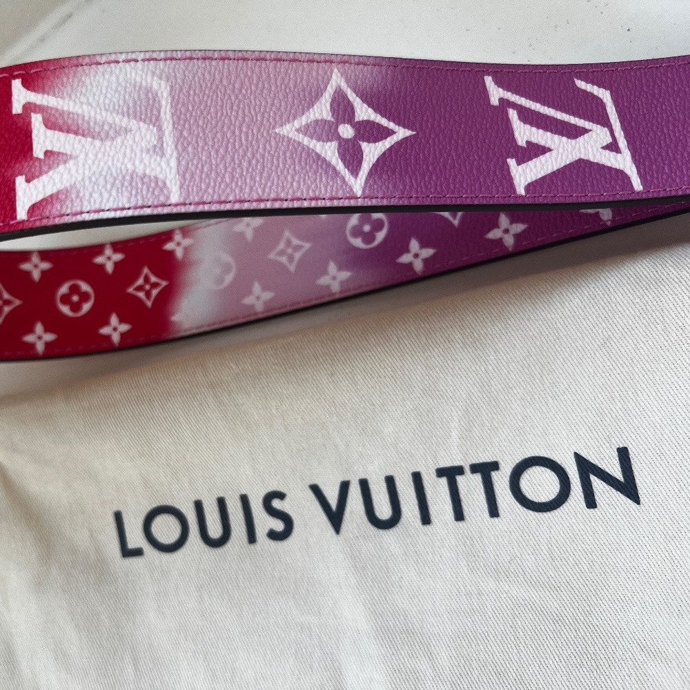 Louis Vuitton Bandoulière Strap Limited Edition Escale 2020 Collection RARE
